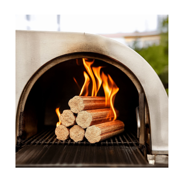 Heizfuxx BBQ Buchenholzbriketts – 972 kg Palette (54 x 18 kg) Premium Grill- & Feuerstellen Briketts