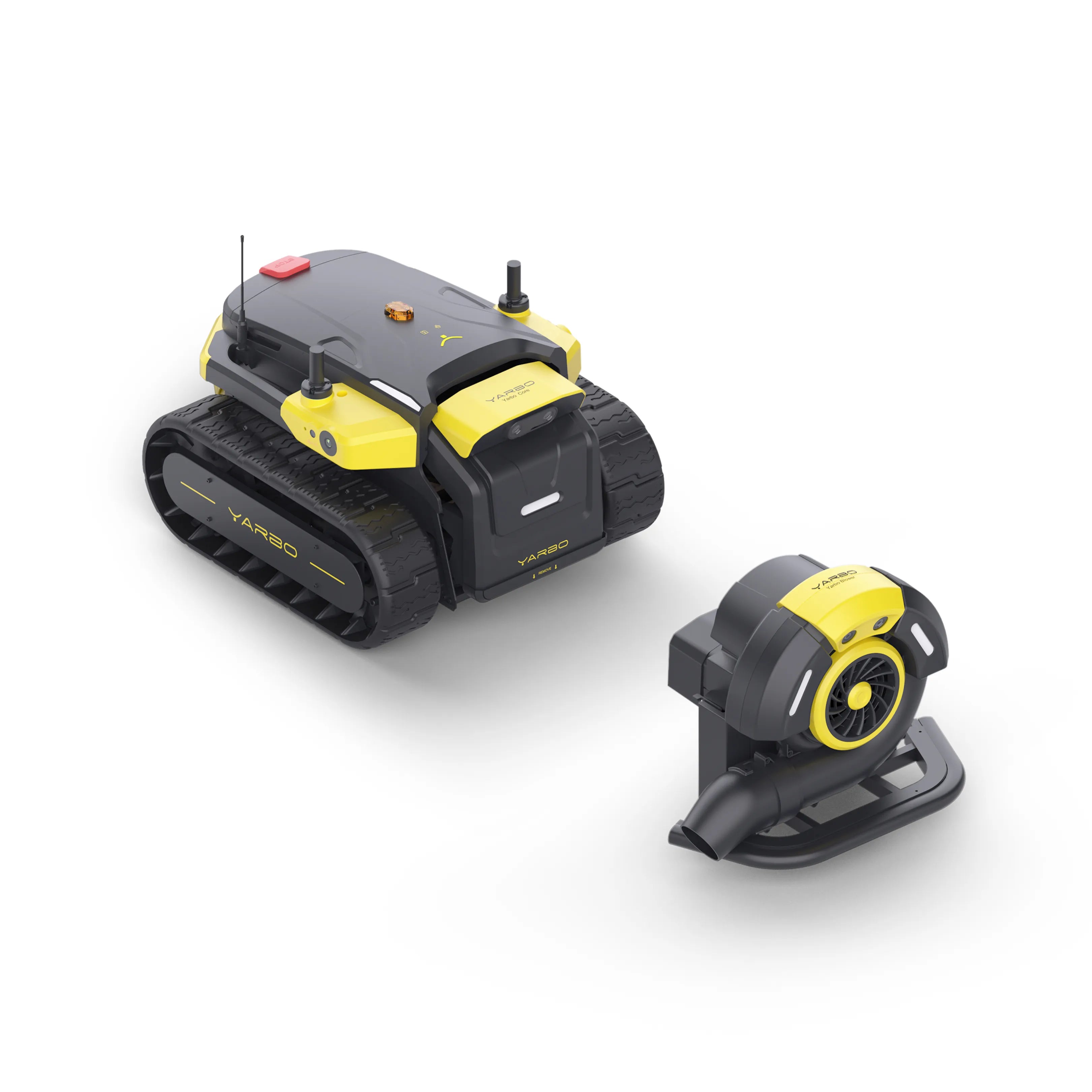 YARBO Laubbläser Set – Core Einheit mit Gebläse Modul für Gartenroboter